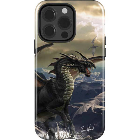 Rogue Dragon by Tom Wood iPhone 15 Pro Impact Case