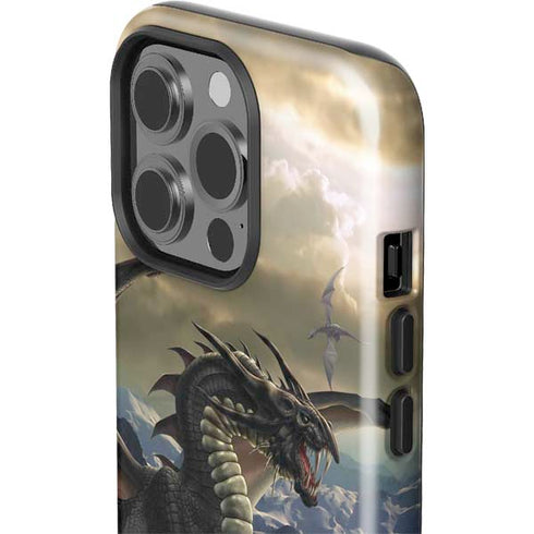 Rogue Dragon by Tom Wood iPhone 15 Pro Impact Case