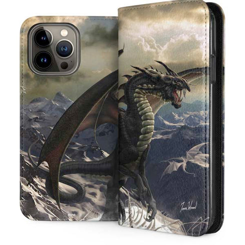 Rogue Dragon by Tom Wood iPhone 15 Pro Max Folio Case