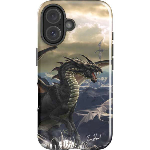 Rogue Dragon by Tom Wood iPhone 16 Plus Impact Case