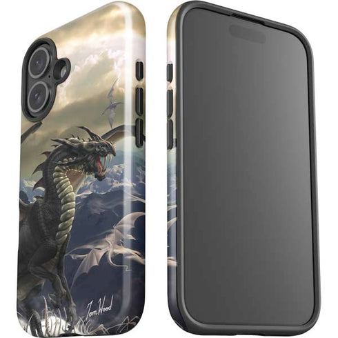 Rogue Dragon by Tom Wood iPhone 16 Plus Impact Case