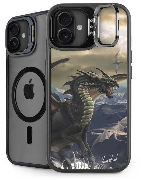 Rogue Dragon by Tom Wood iPhone 16 Plus Kickstand Case