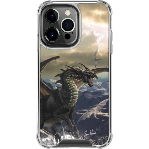 Rogue Dragon by Tom Wood iPhone 16 Pro Clear Case