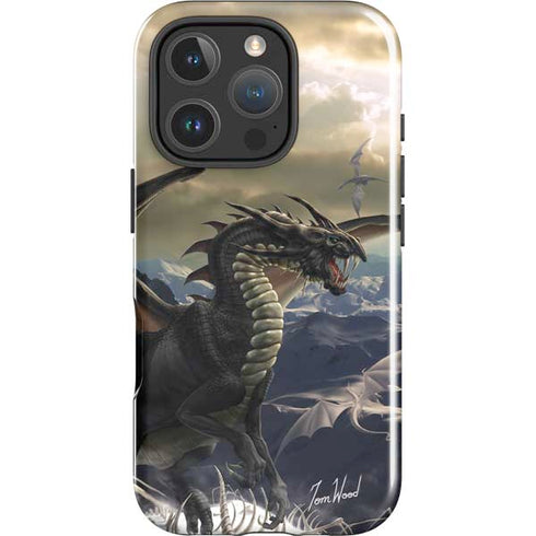 Rogue Dragon by Tom Wood iPhone 16 Pro Impact Case