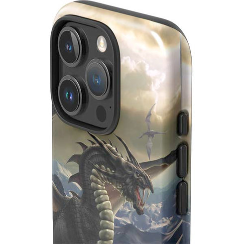 Rogue Dragon by Tom Wood iPhone 16 Pro Impact Case