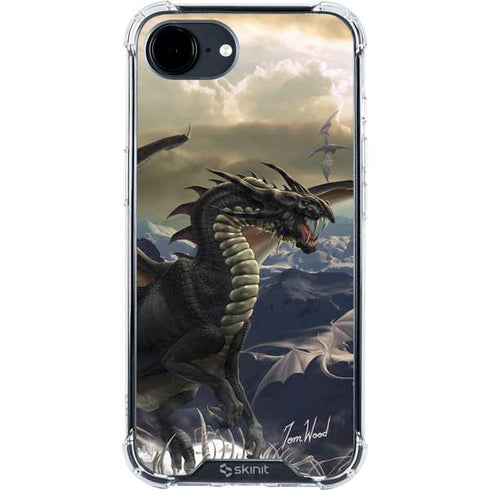 Rogue Dragon by Tom Wood iPhone 16e Clear Case
