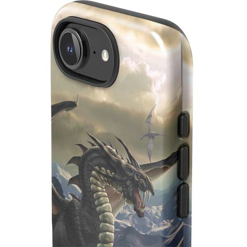 Rogue Dragon by Tom Wood iPhone 16e Impact Case