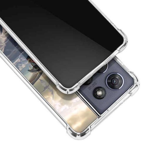 Rogue Dragon by Tom Wood Moto G 5G (2025) Clear Case