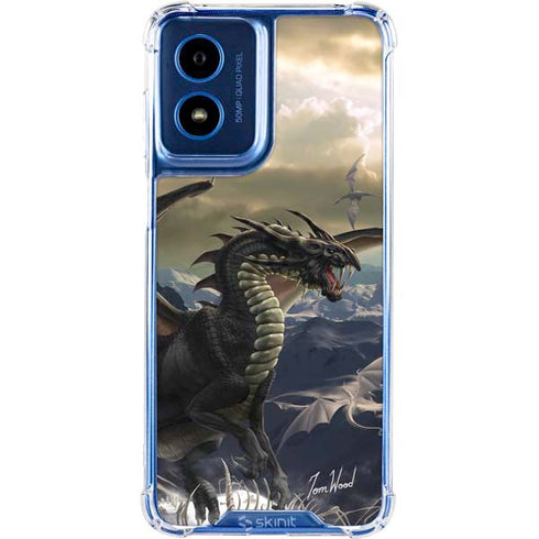 Rogue Dragon by Tom Wood Moto G 5G (2024) Clear Case