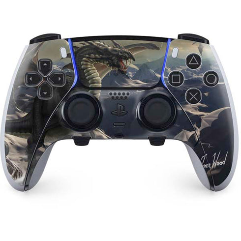 Tom Wood Rogue Dragon PS5 DualSense Edge Pro Controller Skin
