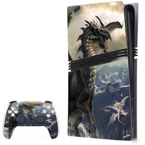Rogue Dragon by Tom Wood PS5 Pro Bundle Skin