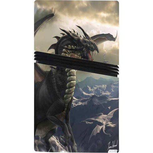 Rogue Dragon by Tom Wood PS5 Pro Console Skin