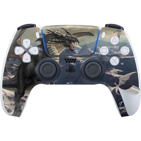 Rogue Dragon by Tom Wood PS5 Pro Disk Bundle Skin