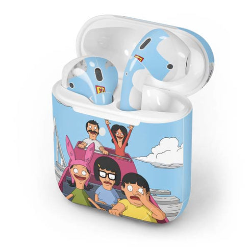 Bobs Burgers Roller Coaster Apple AirPods 2 Skin