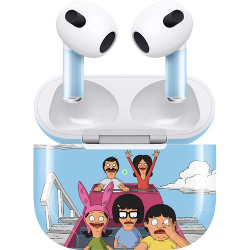 Bobs Burgers Roller Coaster Apple AirPods (3rd Gen 2021) Skin