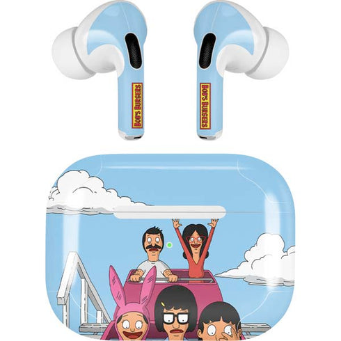 Bobs Burgers Roller Coaster Apple AirPods Pro Skin