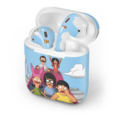 Bobs Burgers Roller Coaster Apple AirPods Skin