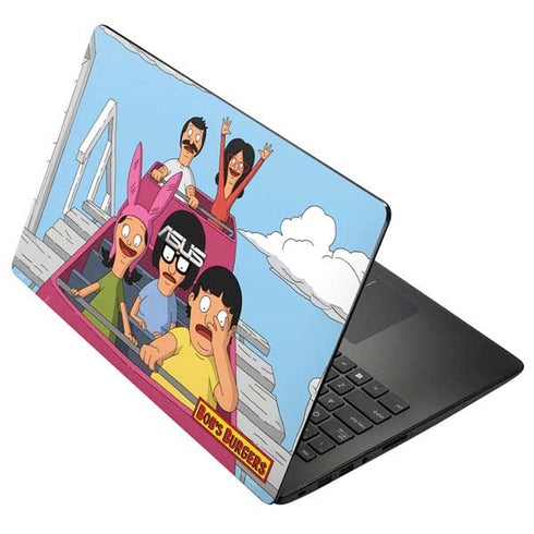 Bobs Burgers Roller Coaster Asus X502CA 15.6 Skin