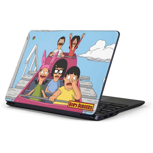 Bobs Burgers Roller Coaster Samsung Chromebook Skin
