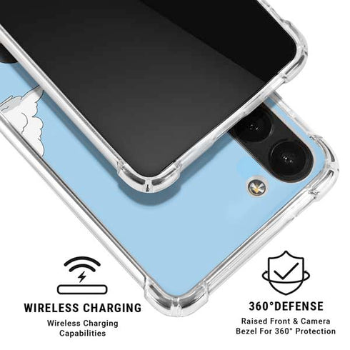 Bobs Burgers Roller Coaster Galaxy A13 5G Clear Case