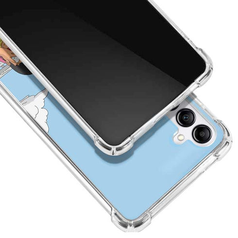 Bobs Burgers Roller Coaster Galaxy A14 5G Clear Case