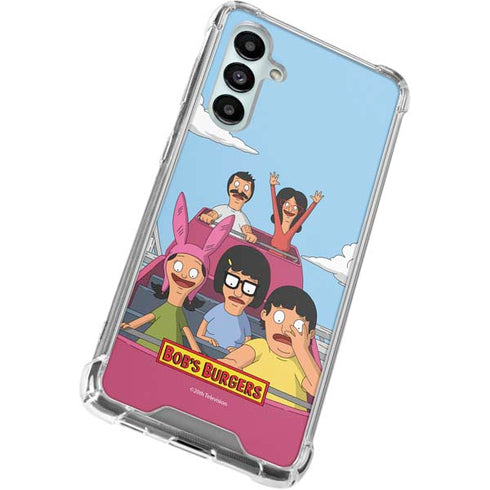 Bobs Burgers Roller Coaster Galaxy A16 5G Clear Case