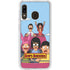 Bobs Burgers Roller Coaster Galaxy A20 Clear Case