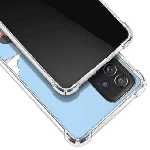 Bobs Burgers Roller Coaster Galaxy A52 5G Clear Case