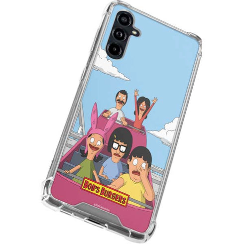 Bobs Burgers Roller Coaster Galaxy A54 5G Clear Case