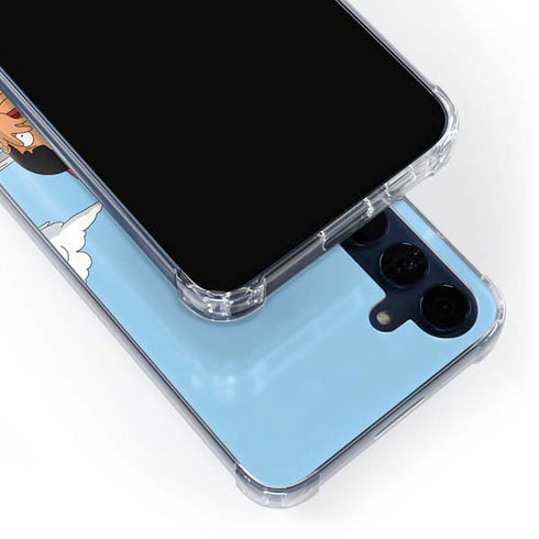 Bobs Burgers Roller Coaster Galaxy A55 5G Clear Case