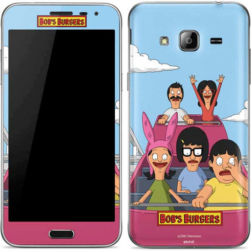 Bobs Burgers Roller Coaster Galaxy J3 Skin
