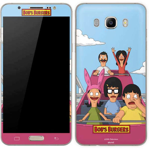 Bobs Burgers Roller Coaster Galaxy J7 Skin