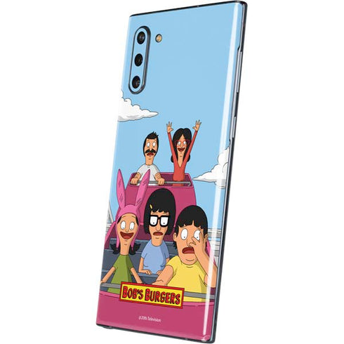Bobs Burgers Roller Coaster Galaxy Note 10 Skin
