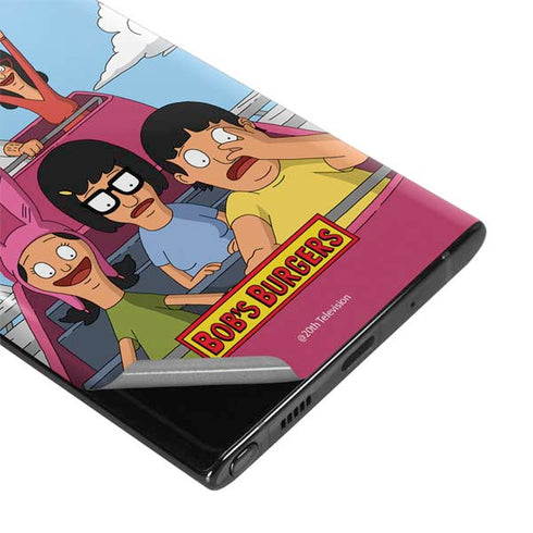 Bobs Burgers Roller Coaster Galaxy Note 10 Skin