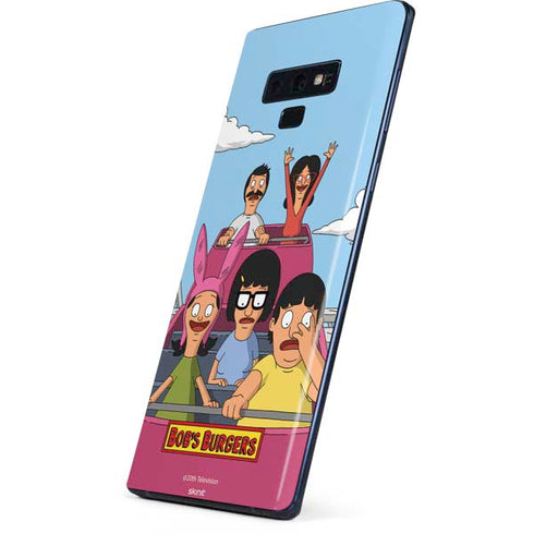 Bobs Burgers Roller Coaster Galaxy Note 9 Skin