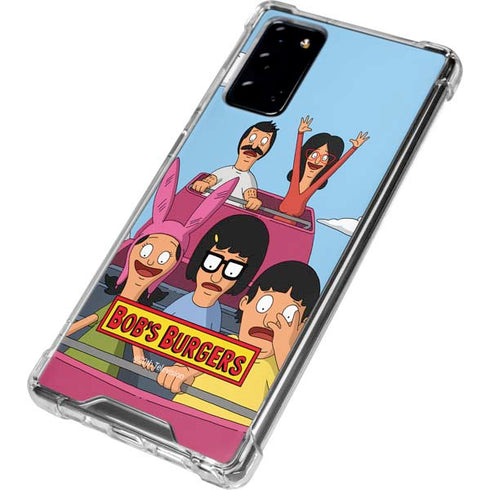 Bobs Burgers Roller Coaster Galaxy Note20 5G Clear Case