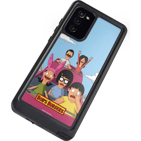 Bobs Burgers Roller Coaster Galaxy Note20 5G Waterproof Case