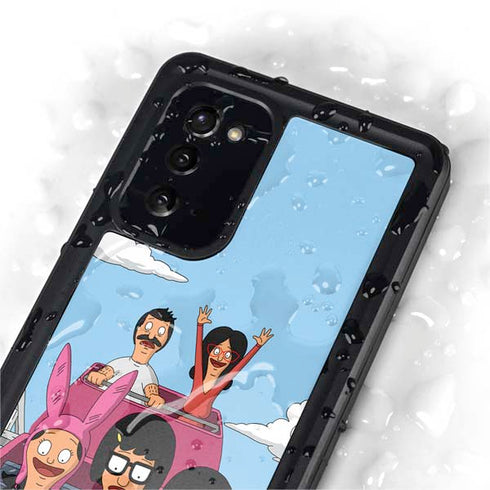 Bobs Burgers Roller Coaster Galaxy Note20 5G Waterproof Case