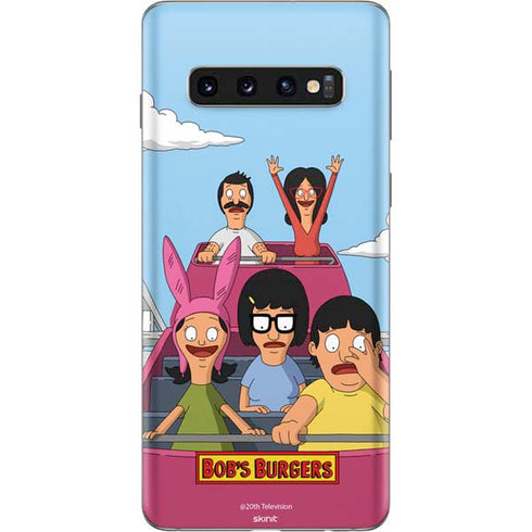 Bobs Burgers Roller Coaster Galaxy S10 Skin