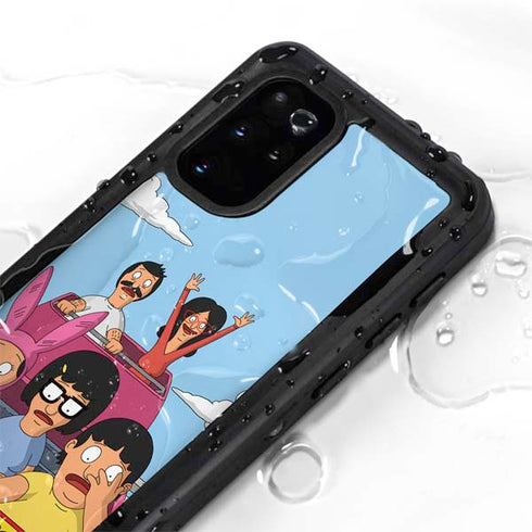 Bobs Burgers Roller Coaster Galaxy S20 Plus Waterproof Case