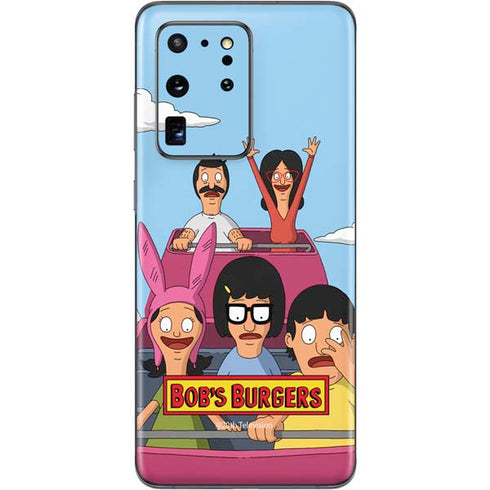 Bobs Burgers Roller Coaster Galaxy S20 Ultra 5G Skin