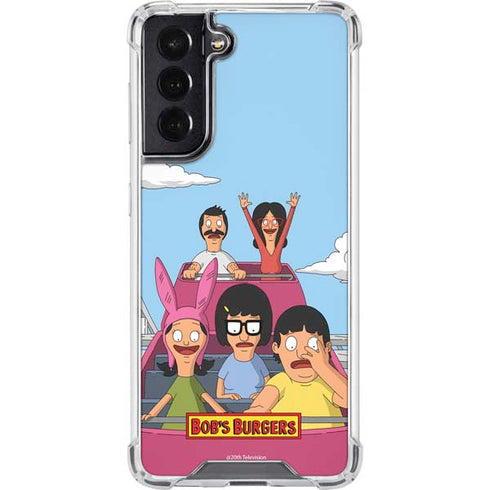 Bobs Burgers Roller Coaster Galaxy S22 Clear Case