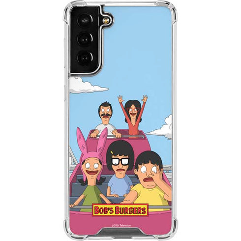 Bobs Burgers Roller Coaster Galaxy S22 Plus Clear Case