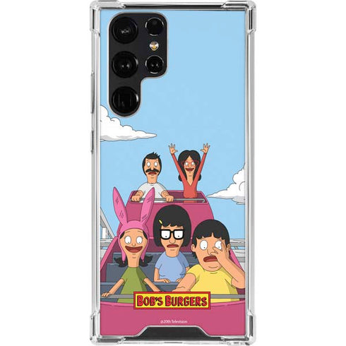 Bobs Burgers Roller Coaster Galaxy S22 Ultra Clear Case