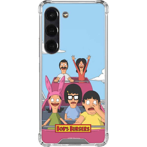 Bobs Burgers Roller Coaster Galaxy S23 Clear Case