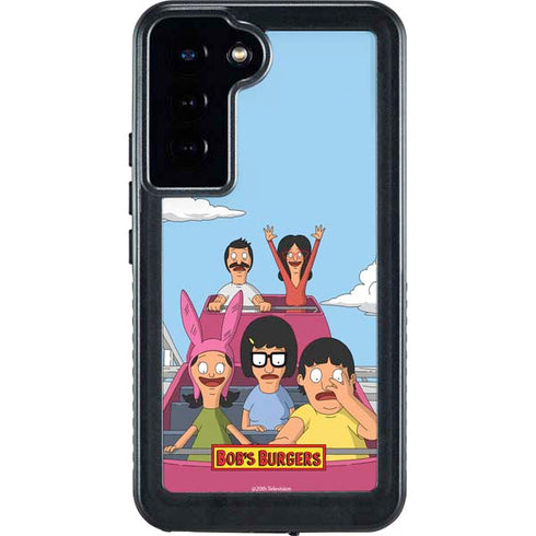 Bobs Burgers Roller Coaster Galaxy S23 Plus Waterproof Case