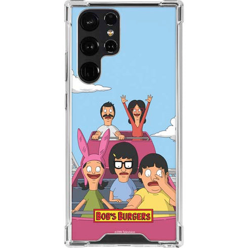 Bobs Burgers Roller Coaster Galaxy S23 Ultra Clear Case