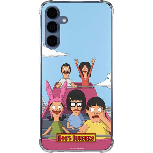 Bobs Burgers Roller Coaster Galaxy S24 Clear Case