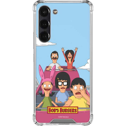 Bobs Burgers Roller Coaster Galaxy S24 FE Clear Case