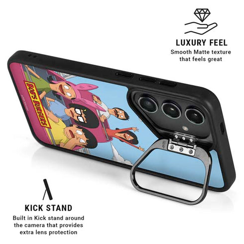 Bobs Burgers Roller Coaster Galaxy S25 Kickstand Case